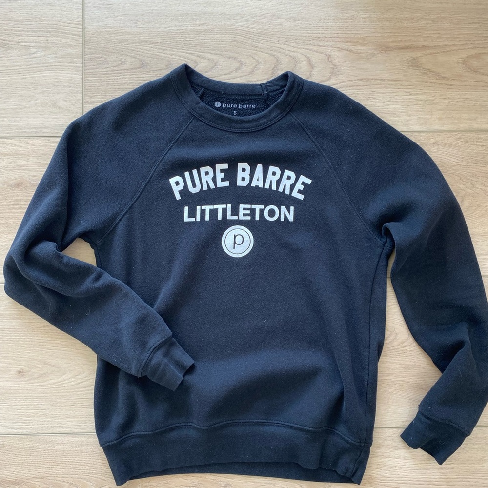 Pure Barre Black Sweatshirt